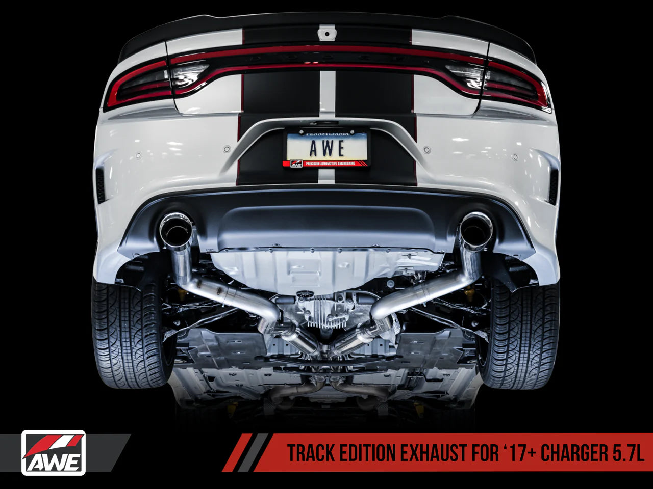 AWE Exhaust For 17+ 5.7L Charger